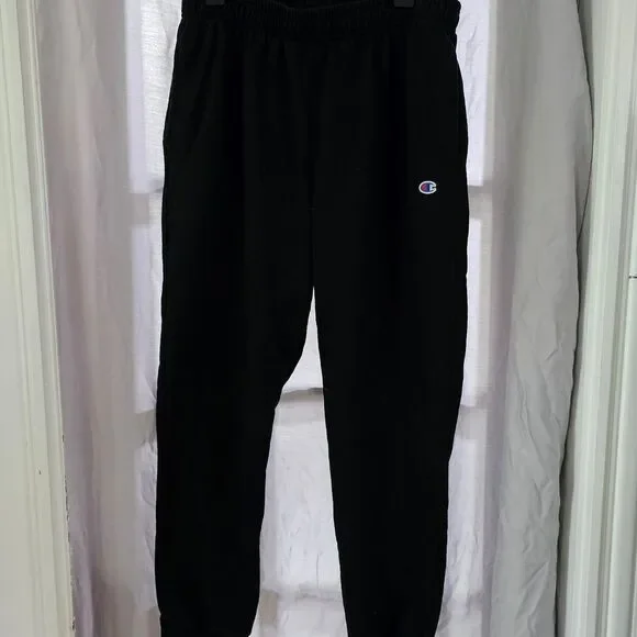 Champion Men's Black Jogger Pants Size XL - Picture 1 of 9